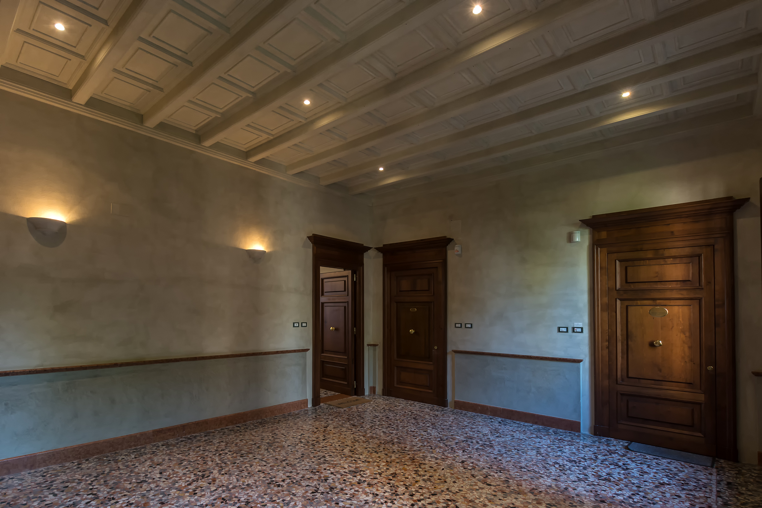 Internal view of the building