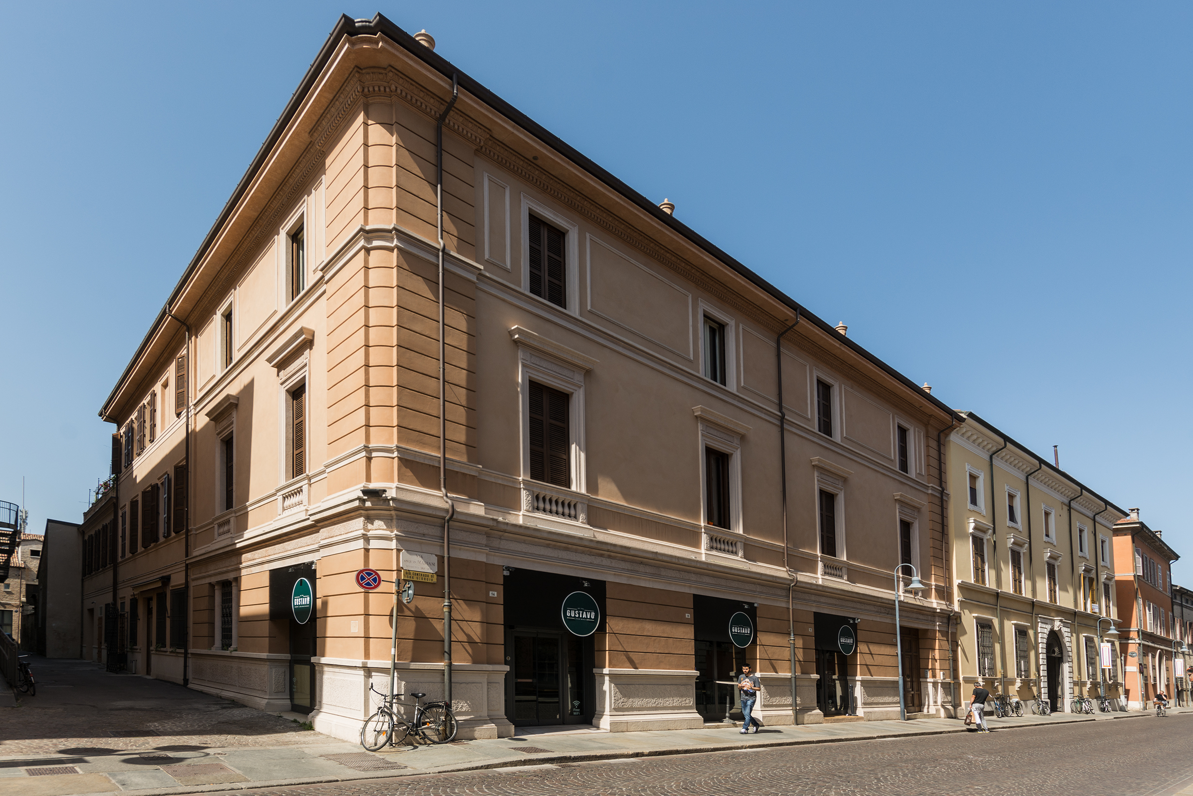 External view of the building