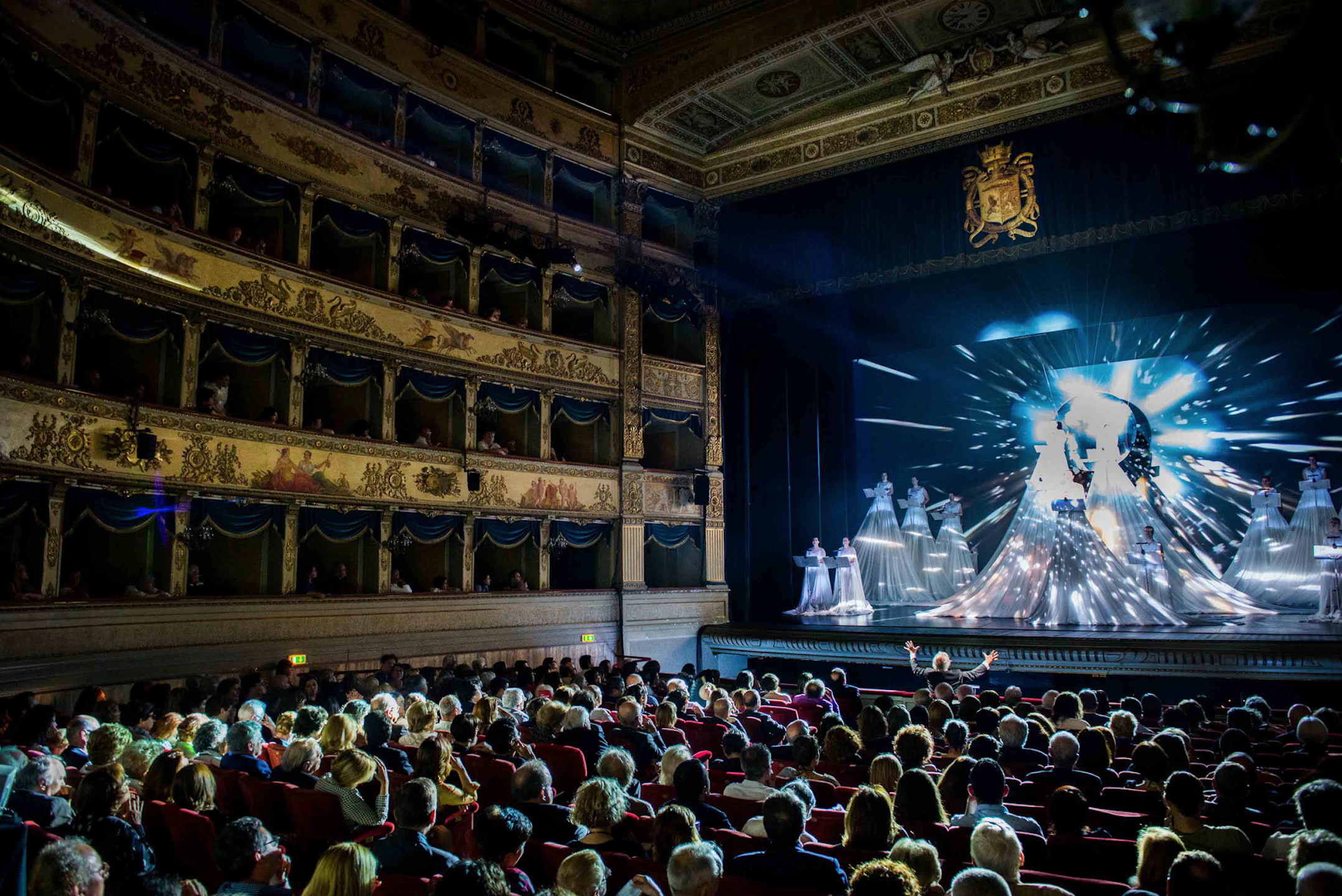 The Alighieri Theatre, internal view